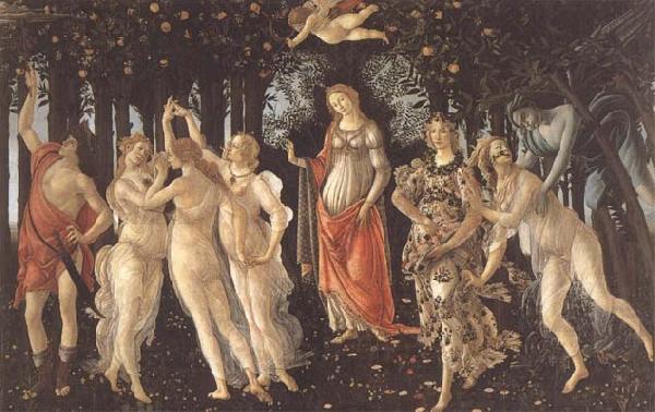 Sandro Botticelli Primavera oil painting image